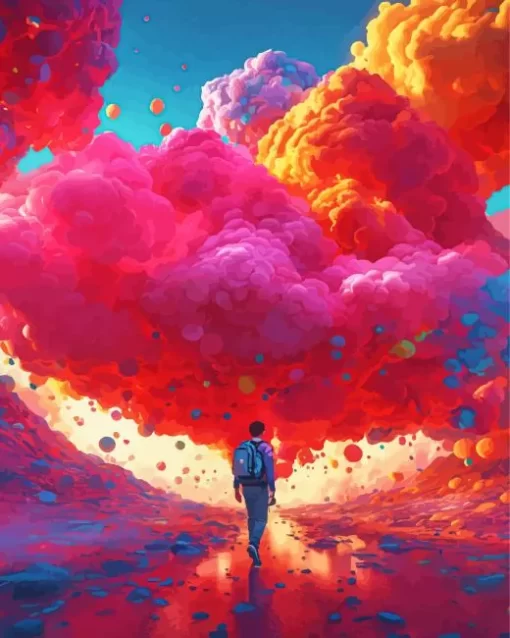 Aesthetic Fantasy Cloud Diamond Painting