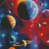 Aesthetic Galaxy Planets Diamond Painting