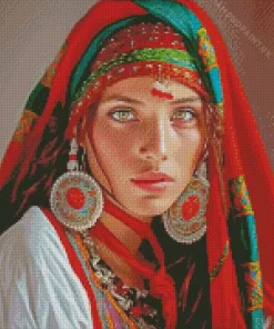 Amazigh Woman Diamond Painting