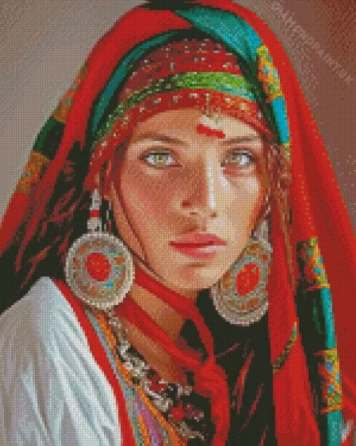 Amazigh Woman Diamond Painting