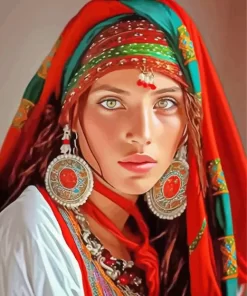 Amazigh Woman Diamond Painting