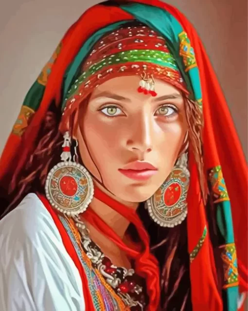 Amazigh Woman Diamond Painting