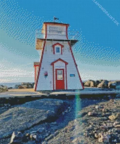 Arisaig Lighthouse Diamond Painting