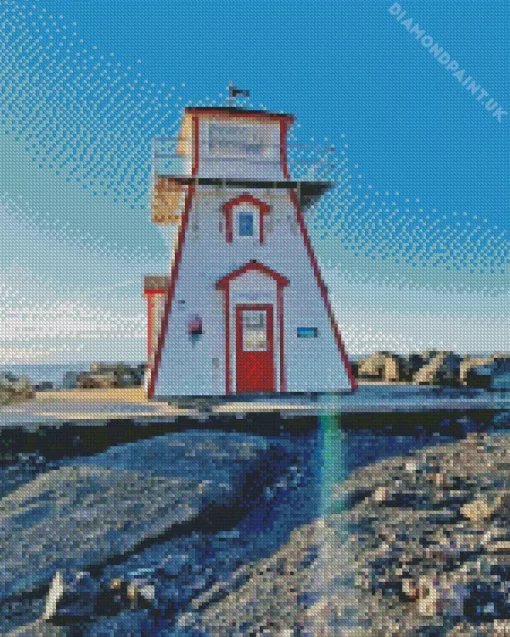 Arisaig Lighthouse Diamond Painting