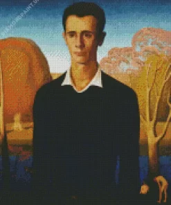 Arnold Comes Of Age By Grant Wood Diamond Painting