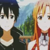 Asuna And Kirigaya Diamond Painting