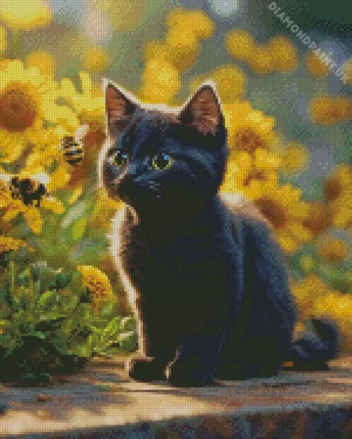 Baby Bombay Cat Diamond Painting