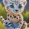 Baby Cheetah Diamond Painting