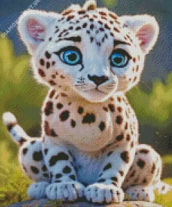 Baby Cheetah Diamond Painting