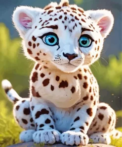 Baby Cheetah Diamond Painting