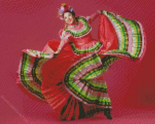 Baile Folklorico Diamond Painting