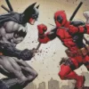 Batman And Deadpool Diamond Painting