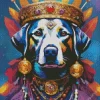 Beagle Hound King Diamond Painting