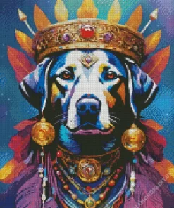 Beagle Hound King Diamond Painting