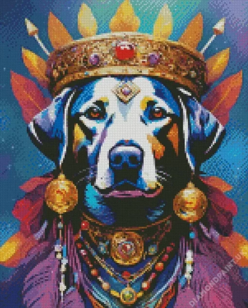 Beagle Hound King Diamond Painting