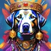 Beagle Hound King Diamond Painting