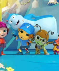 Beat Bugs Animated Serie Diamond Painting