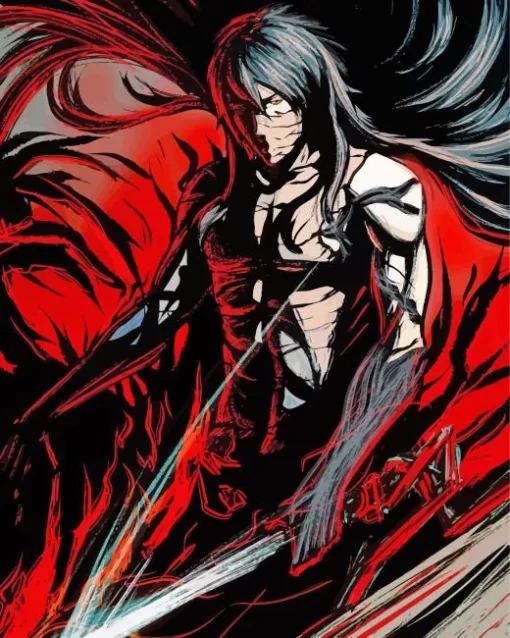 Bleach Getsuga Diamond Painting