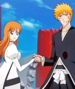 Bleach Ichigo Girlfriend Diamond Painting