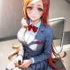 Bleach Ichigo Girlfriend Orihime Inoue Diamond Painting