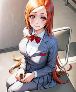 Bleach Ichigo Girlfriend Orihime Inoue Diamond Painting