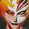 Bleach Ichigo Half Hollow Diamond Painting