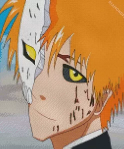 Bleach Ichigo Half Hollow Art Diamond Painting