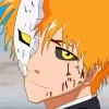 Bleach Ichigo Half Hollow Art Diamond Painting