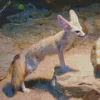 Blond Fox Diamond Painting