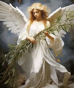 Blonde Angel Girl Diamond Painting