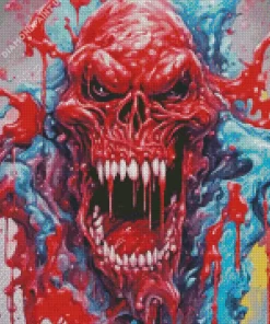 Blood Monster Diamond Painting