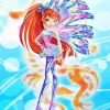 Bloom Winx Club Power Diamond Painting