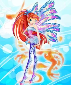 Bloom Winx Club Power Diamond Painting