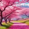 Blossom Landscape Diamond Painting