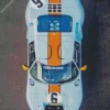 Blue And Orange Gt40 Diamond Painting