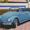 Blue Beetle Convertible Diamond Painting