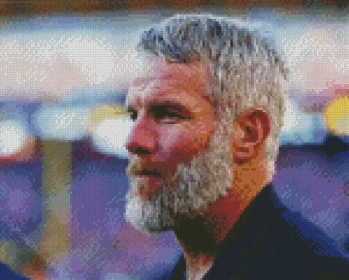 Brett Favre Diamond Painting