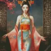 Cool Fantasy Chinese Girl Diamond Painting