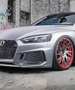 Cool Grey Audi Rs5 Diamond Painting