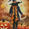 Creepy Scarecrow Diamond Painting