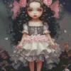 Cute Fantasy Art Little Girl Art Diamond Painting