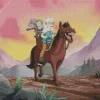 Disenchantment Bean And Elfo Diamond Painting