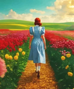 Dorothy Walking In A Field Diamond Painting