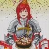 Erza Fairy Tail Birthday Diamond Painting