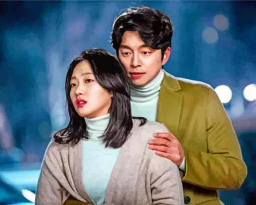 Eun Tak And Kim Shin Goblin Diamond Painting