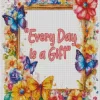 Every Day Is A Gift Quote Diamond Painting