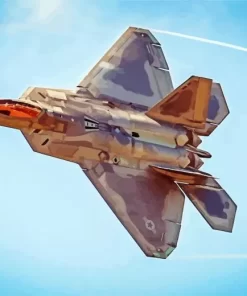 F22 Raptor Art Diamond Painting