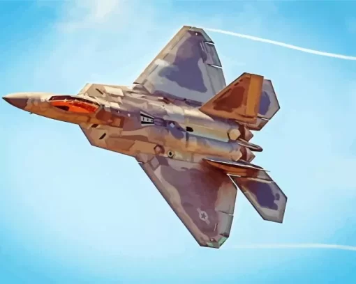 F22 Raptor Art Diamond Painting