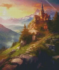 Fantasy Castle Art Diamond Painting