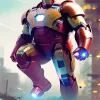 Fat Iron Man Diamond Painting